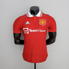 Carregar imagem no visualizador da galeria, CAMISA MANCHESTER UNITED - CASA/ HOME - JOGADOR - 22/ 23
