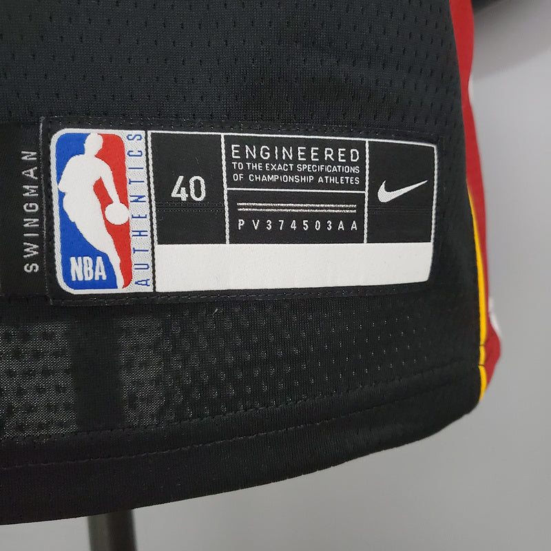 CAMISA MIAMI HEAT -  EDIÇÃO PRETO 2021 -