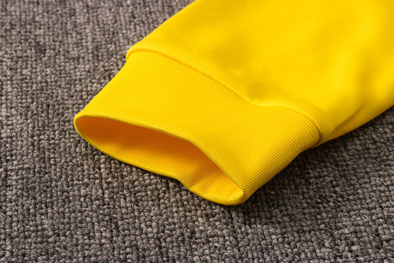 KIT PASSEIO COM CAPUZ - BORUSSIA DORTMUND - AMARELO E PRETO