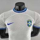 CAMISA BRASIL - BRANCA E AZUL - CONCEITO - JOGADOR - 22/23