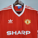 CAMISA MANCHESTER UNITED - RETRÔ - TORCEDOR - 1983