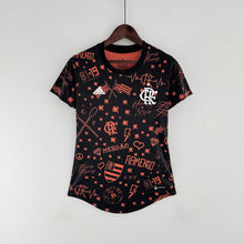 Carregar imagem no visualizador da galeria, CAMISA FLAMENGO - PRÉ JOGO - FEMININO - 22/ 23
