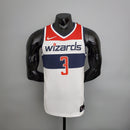 CAMISA WASHINGTON WIZARDS - 75TH ANNIVERSARY - BRANCA - ICON EDITION - 2021