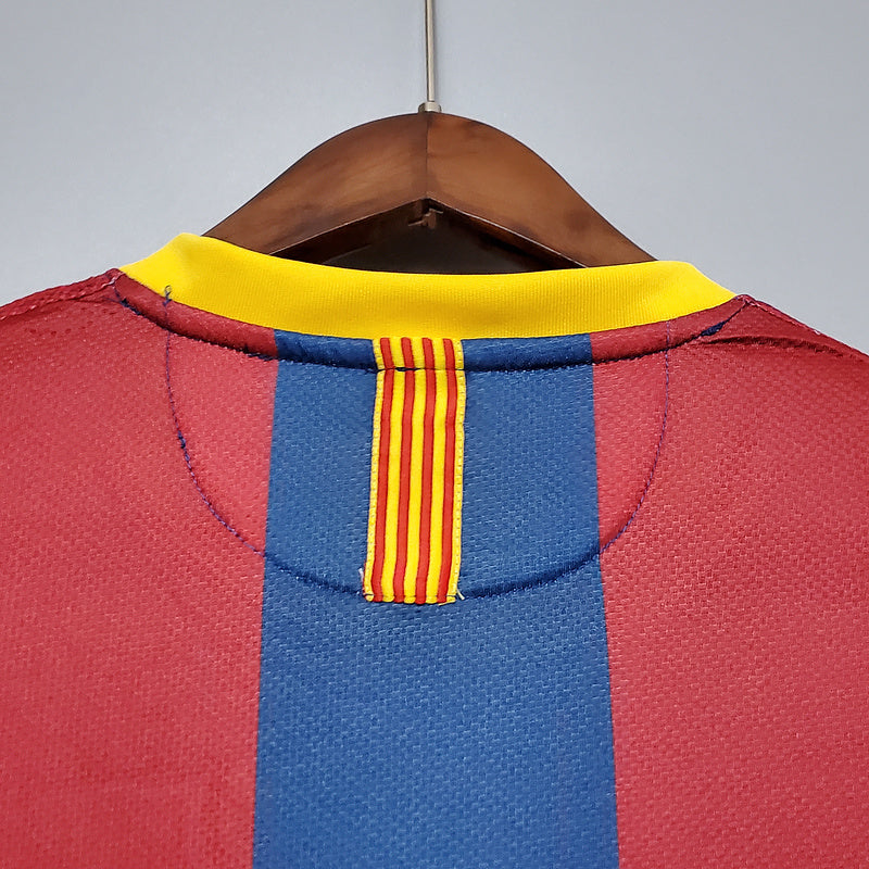 CAMISA BARCELONA - RETRÔ - TORCEDOR - 2010