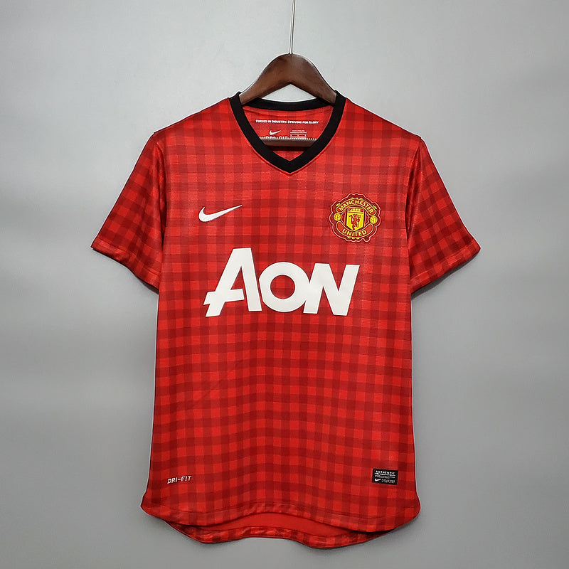 CAMISA MANCHESTER UNITED - RETRÔ - TORCEDOR - 2012