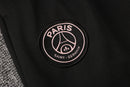 KIT PASSEIO COM CAPUZ - PARIS SAINT GERMAIN (PSG) -  PRETO E BRANCO