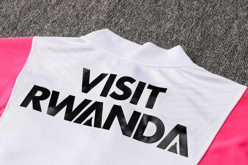 KIT PRÉ JOGO - PARIS SAINT GERMAIN (PSG) - ROSA, BRANCO E PRETO ( JORDAN )