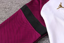 KIT PRÉ JOGO - PARIS SAINT GERMAIN (PSG) - VINHO, BRANCO E PRETO ( JORDAN )