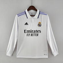 Carregar imagem no visualizador da galeria, CAMISA REAL MADRID - MANGA LONGA -  CASA/ HOME - TORCEDOR - 22/23
