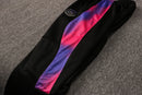 KIT MOLETOM - PARIS SAINT GERMAIN (PSG) - BRANCO, ROXO E ROSA