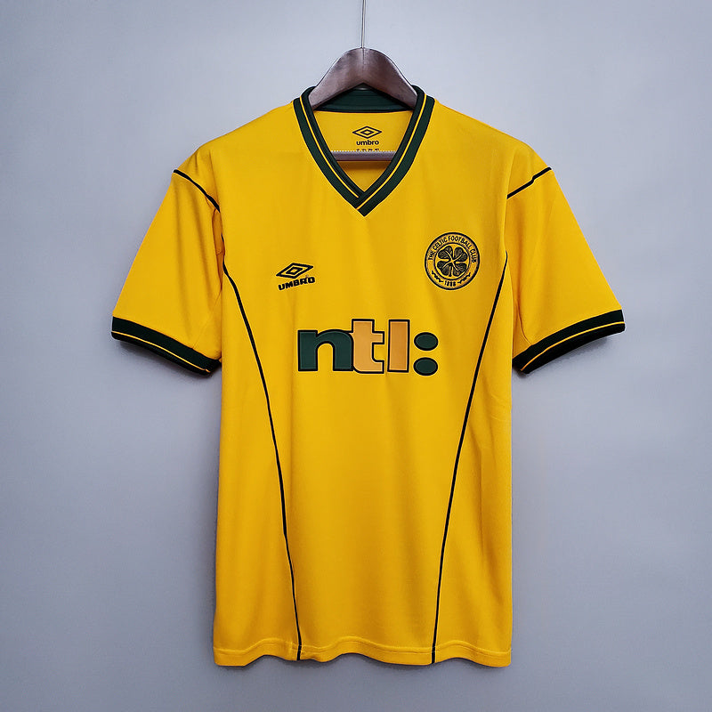 CAMISA CELTIC- RETRÔ - TORCEDOR - 2001
