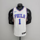 CAMISA PHILADELPHIA 76ERS - BRANCA - 21/22