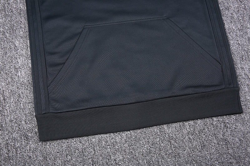 KIT PASSEIO COM CAPUZ - REAL MADRID - CINZA CHAMPIONS LEAGUE
