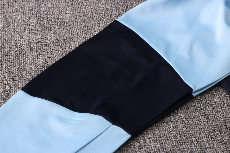 KIT PRÉ JOGO - MANCHESTER CITY - AZUL ESCURO E AZUL CLARO