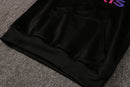 KIT MOLETOM - PARIS SAINT GERMAIN (PSG) - PRETO, ROXO E ROSA