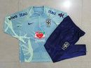 KIT PRÉ JOGO - BRASIL - AZUL BEBÊ COM PATROCÍNIOS