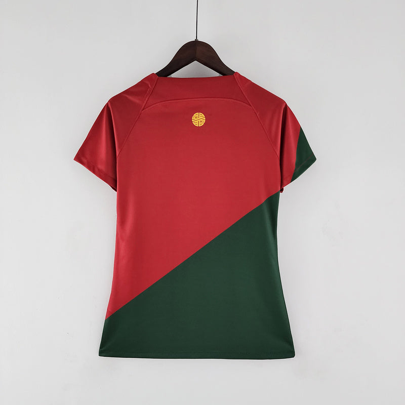 CAMISA  PORTUGAL - CASA/ HOME - FEMININO - 22/ 23