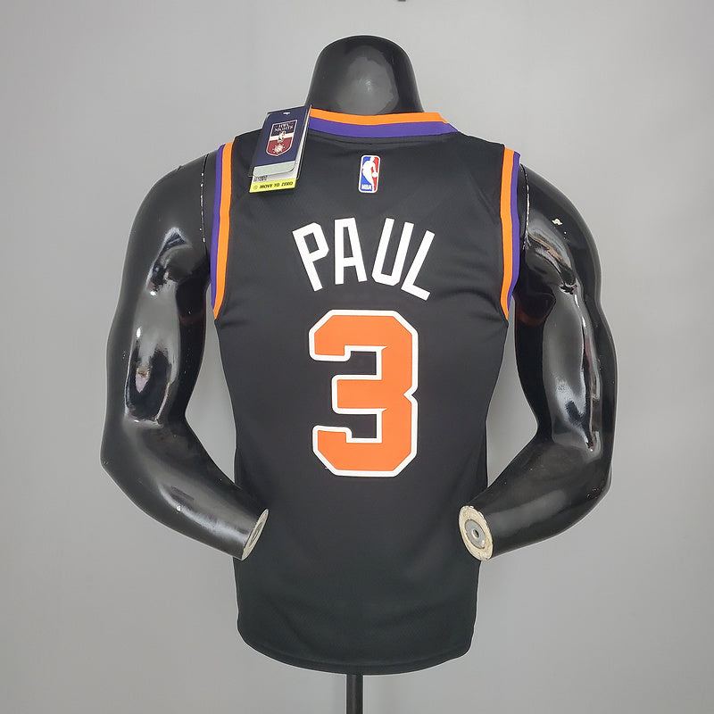 CAMISA PHOENIX SUNS - PRETA EDIÇÃO 2021