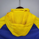 CORTA VENTO - BOCA JUNIORS - AMARELO E AZUL