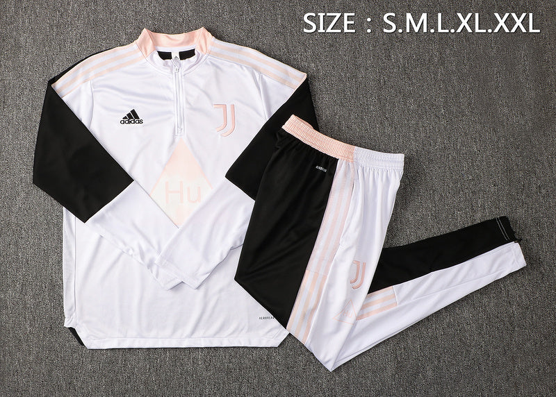KIT PRÉ JOGO - JUVENTUS - BRANCO, ROSA E PRETO