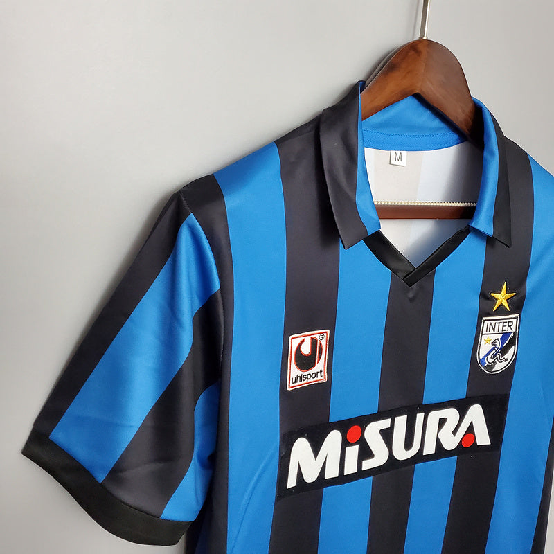 CAMISA INTER DE MILÃO - RETRÔ - TORCEDOR - 1988