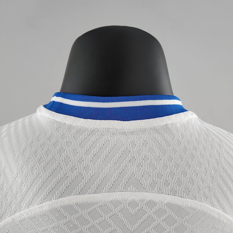 CAMISA BRASIL - BRANCA E AZUL - CONCEITO - JOGADOR - 22/23
