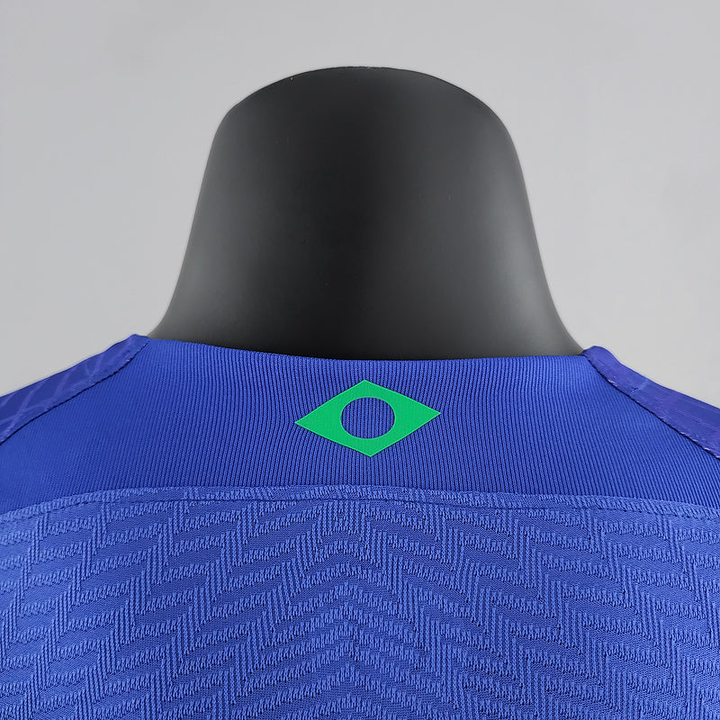 CAMISA BRASIL - FORA/ AWAY - COPA DO MUNDO AZUL - JOGADOR - 22/23