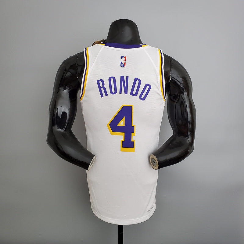 CAMISA LAKERS - BRANCA COM NIKE BRILHANTE - 75TH ANNIVERSARY - ICON EDITION - 2021/ 2022