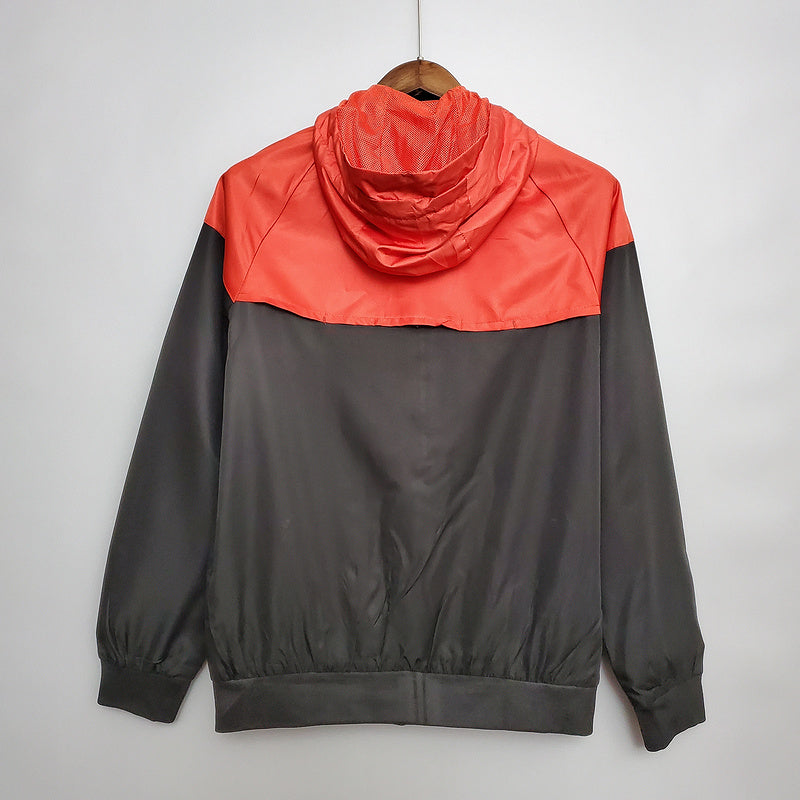CORTA VENTO - LIVERPOOL- PRETO E VERMELHO