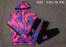 KIT MOLETOM - PARIS SAINT GERMAIN (PSG) - ROSA E ROXO
