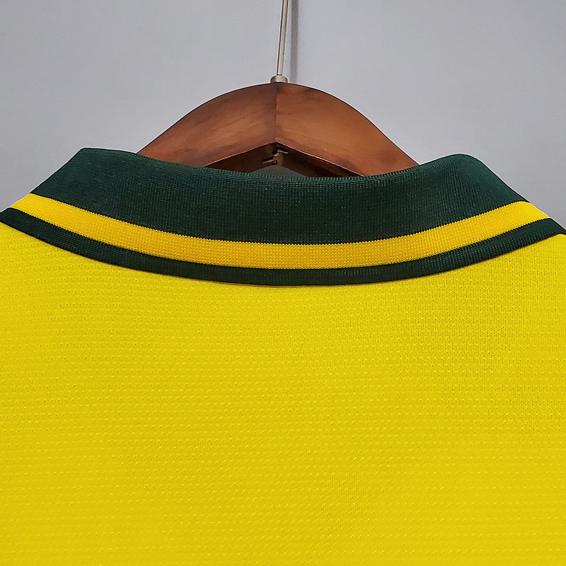 CAMISA BRASIL - RETRÔ - CASA/ HOME - TORCEDOR - 1993/ 1994