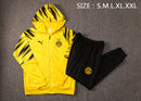 KIT PASSEIO COM CAPUZ - BORUSSIA DORTMUND - AMARELO E PRETO