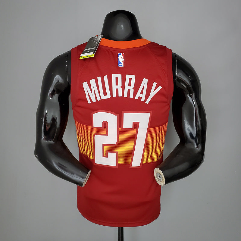 CAMISA DENVER NUGGETS - CITY EDITION VERMELHA 2021