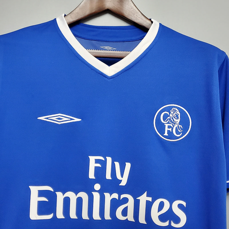 CAMISA CHELSEA - RETRÔ - TORCEDOR - 2003