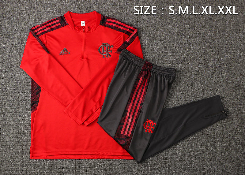 KIT PRÉ JOGO - FLAMENGO - VERMELHO E PRETO