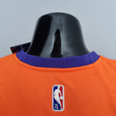 CAMISA PHOENIX SUNS - LARANJA COM JORDAN BRILHANTE - CITY EDITION 75TH ANNIVERSARY - 2022