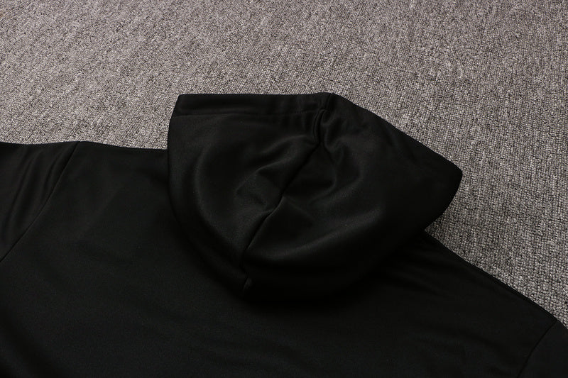 KIT MOLETOM - PARIS SAINT GERMAIN (PSG) - PRETO E VERDE