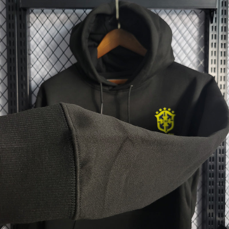 MOLETOM - BRASIL - PRETO - 2022