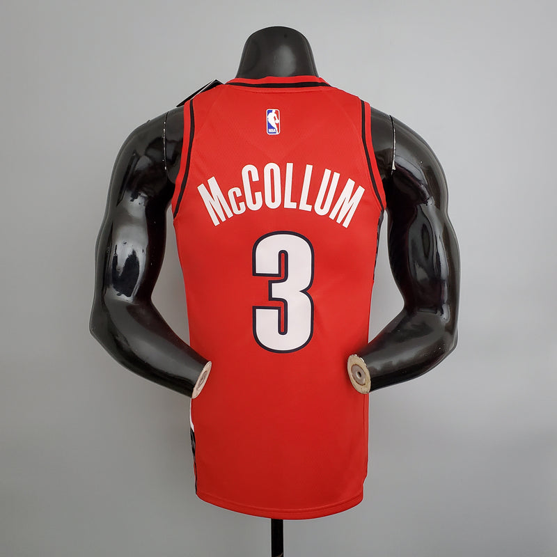 CAMISA PORTLAND TRAIL BLAZERS - CITY EDITION VERMELHA LIMITADA 2021