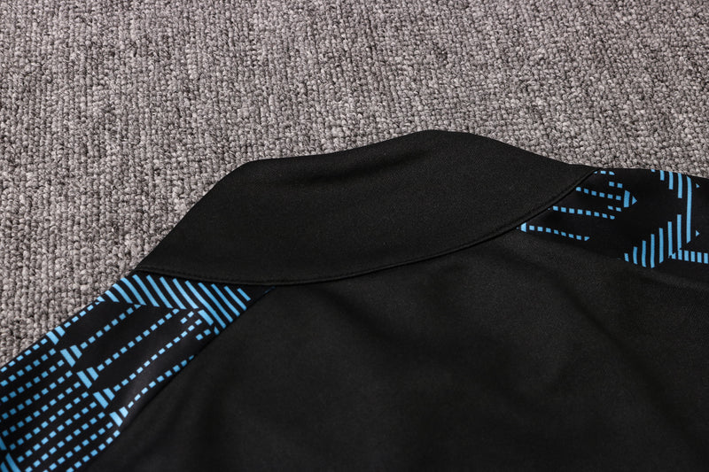 KIT PASSEIO - MANCHESTER CITY  - PRETO, AZUL E ROSÊ