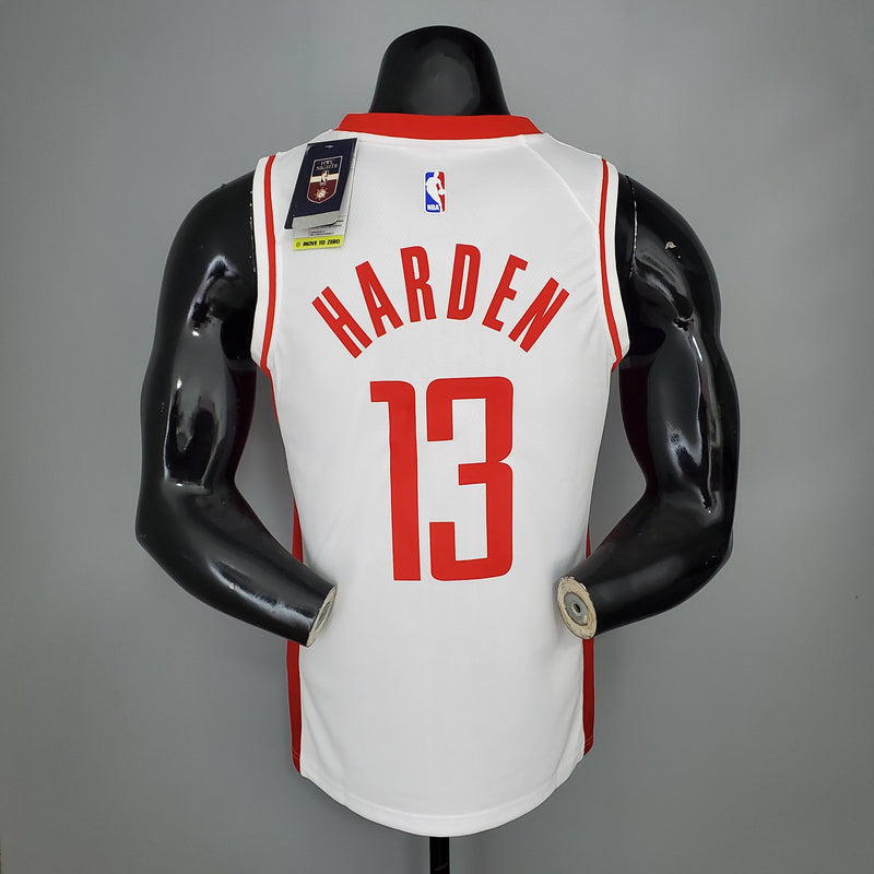 CAMISA HOUSTON ROCKETS - BRANCA TEMPORADA 2021
