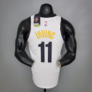 CAMISA BROOKLYN NETS - BRANCA EDIÇÃO GRAFITE -2021/ 2022