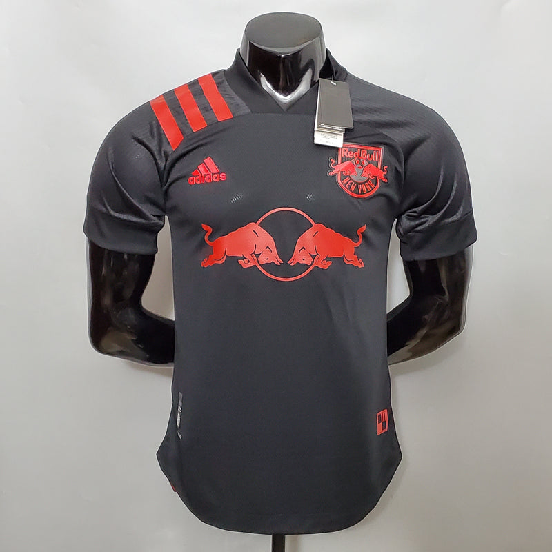 CAMISA NEW YORK RED BULL - MLS - CASA/ HOME - JOGADOR - 20/21