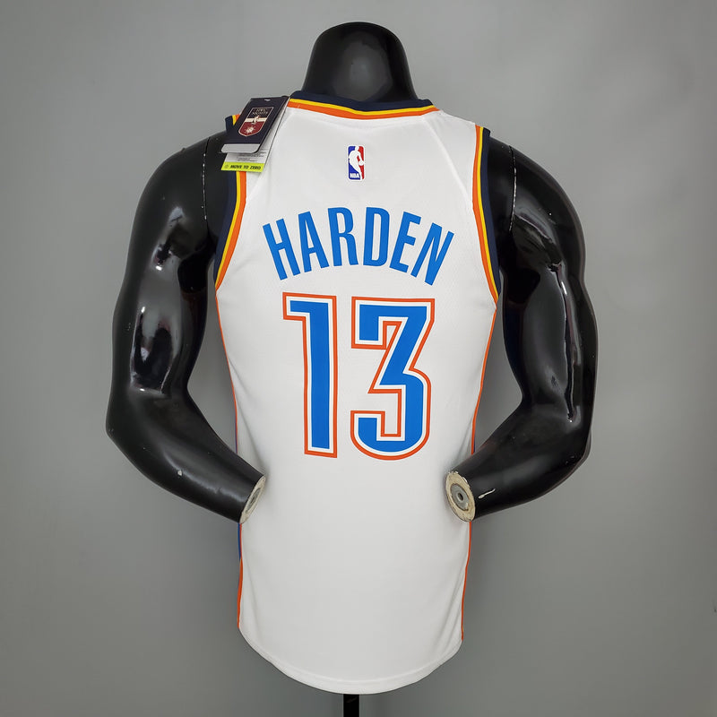 CAMISA OKLAHOMA CITY THUNDER - TEMPORADA 21/22 - BRANCA