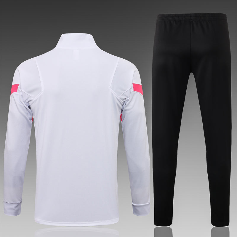 KIT PASSEIO - PARIS SAINT GERMAIN (PSG) - BRANCO E ROSA
