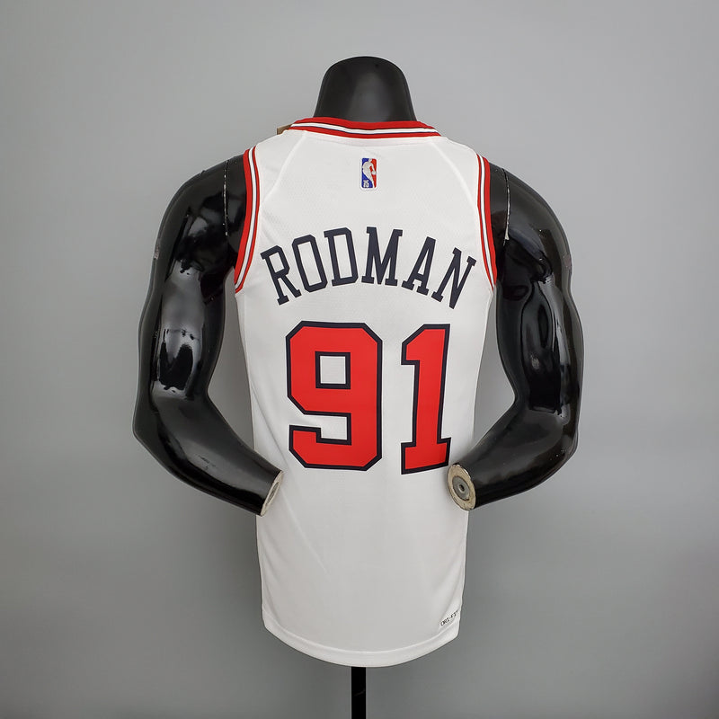 CAMISA CHICAGO BULLS - BRANCA - ICON EDITION - NIKE BRILHANTE 21/22