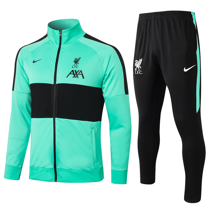 KIT PASSEIO - LIVERPOOL - VERDE ÁGUA E PRETO