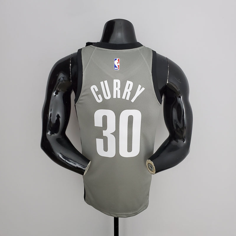 CAMISA BROOKLYN NETS - SWINGMAN EDITION - CINZA -
