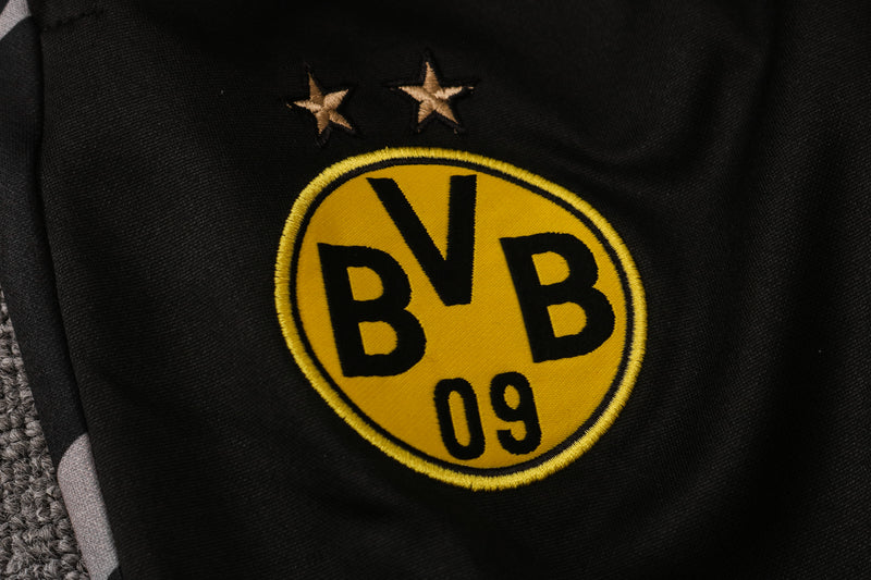 KIT PASSEIO - BORUSSIA DORTMUND -  PRETO, CINZA E AMARELO