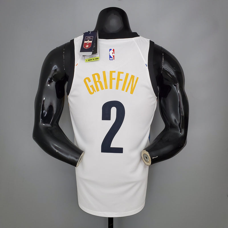 CAMISA BROOKLYN NETS - BRANCA EDIÇÃO GRAFITE -2021/ 2022